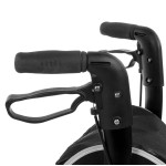 Rollator 3τροχο Black πτυσσόμενο - περιπατητήρας τροχήλατος με φρένα Αλουμινίου SuperOrtho Rollator 3τροχο Black πτυσσόμενο - περιπατητήρας τροχήλατος με φρένα Αλουμινίου SuperOrtho